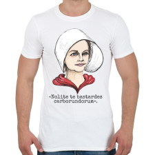 PRINTFASHION A szolgálólány meséje - Férfi póló - Fehér férfi póló