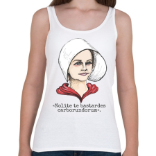 PRINTFASHION A szolgálólány meséje - Női atléta - Fehér női trikó