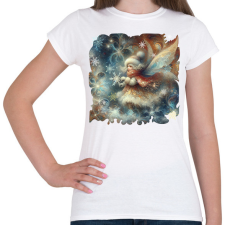PRINTFASHION A tél tündére - Női póló - Fehér női póló