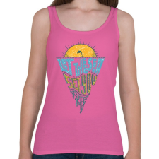 PRINTFASHION A tenger felszabadít - Női atléta - Rózsaszín női trikó