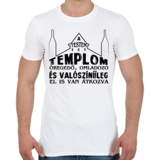 PRINTFASHION A testem egy templom - Férfi póló - Fehér férfi póló