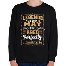PRINTFASHION A tökéletes legendák májusban születtek - Gyerek pulóver - Fekete gyerek pulóver, kardigán