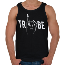 PRINTFASHION A törzs - Férfi atléta - Fekete atléta, trikó