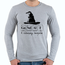 PRINTFASHION A tudomány varázslat - Férfi hosszú ujjú póló - Sport szürke férfi póló