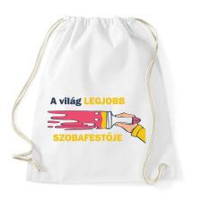 PRINTFASHION A világ legjobb festője - Sportzsák, Tornazsák - Fehér tornazsák