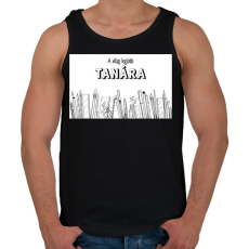 PRINTFASHION A világ legjobb tanára - Ceruzákkal - Férfi atléta - Fekete