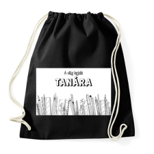 PRINTFASHION A világ legjobb tanára - Ceruzákkal - Sportzsák, Tornazsák - Fekete tornazsák