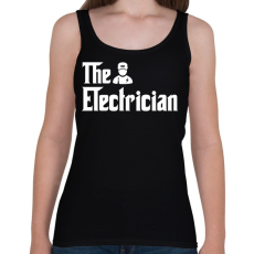 PRINTFASHION A Villanyszerelő - Női atléta - Fekete