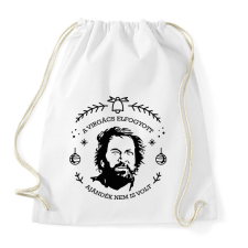 PRINTFASHION A virgács elfogyott - Sportzsák, Tornazsák - Fehér tornazsák