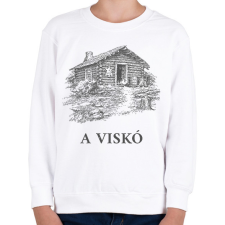 PRINTFASHION A viskó - Gyerek pulóver - Fehér gyerek pulóver, kardigán