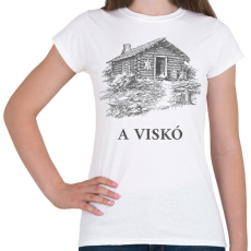 PRINTFASHION A viskó - Női póló - Fehér