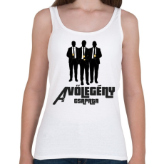 PRINTFASHION A VŐLEGÉNY CSAPATA - Női atléta - Fehér