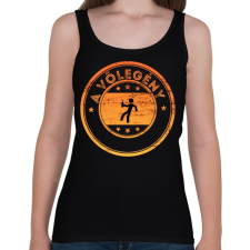 PRINTFASHION A vőlegény - Női atléta - Fekete női trikó