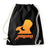 PRINTFASHION A VŐLEGÉNY - Sportzsák, Tornazsák - Fekete