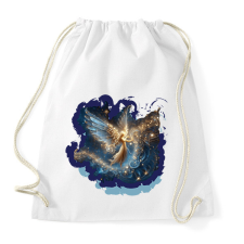 PRINTFASHION A zene angyala - Sportzsák, Tornazsák - Fehér tornazsák