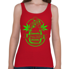 PRINTFASHION A zöld tündér itala - Női atléta - Cseresznyepiros női trikó