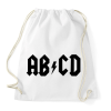 PRINTFASHION ABCD - Sportzsák, Tornazsák - Fehér