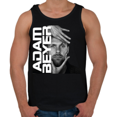 PRINTFASHION Adam Beyer dj - Férfi atléta - Fekete