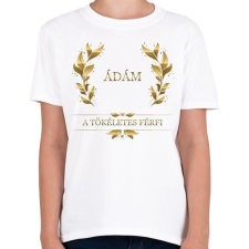 PRINTFASHION Ádám - Gyerek póló - Fehér gyerek póló