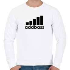 PRINTFASHION Addbass - Parody - Férfi pulóver - Fehér