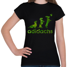 PRINTFASHION Adidachs #1 - Női póló - Fekete