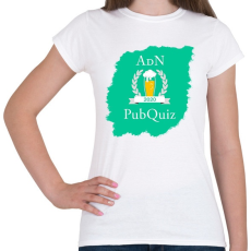 PRINTFASHION Adn Pub Quiz - Női póló - Fehér