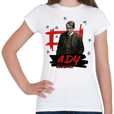 PRINTFASHION Ady Endre - Női póló - Fehér