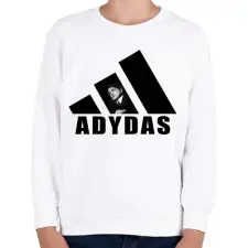 PRINTFASHION Adydas - Gyerek pulóver - Fehér gyerek pulóver, kardigán