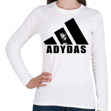 PRINTFASHION Adydas - Női hosszú ujjú póló - Fehér női póló