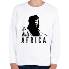 PRINTFASHION Afrika - Gyerek pulóver - Fehér gyerek pulóver, kardigán
