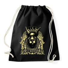 PRINTFASHION Agresszív - Sportzsák, Tornazsák - Fekete tornazsák