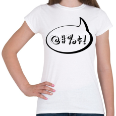 PRINTFASHION agrrr-black - Női póló - Fehér