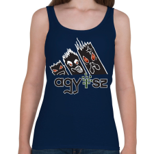 PRINTFASHION agy..érgörcs adidas 1 - Női atléta - Sötétkék női trikó