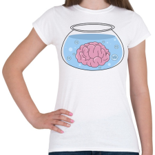 PRINTFASHION Agy - Női póló - Fehér női póló