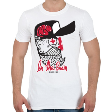 PRINTFASHION Agyas - Férfi póló - Fehér