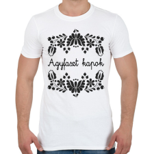 PRINTFASHION Agyfaszt kapok - Férfi póló - Fehér férfi póló