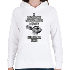 PRINTFASHION agyfélteke probléma kutya ws zsiráf - Női kapucnis pulóver - Fehér női pulóver, kardigán