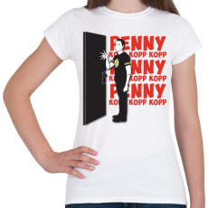 PRINTFASHION Agymenők - Női póló - Fehér