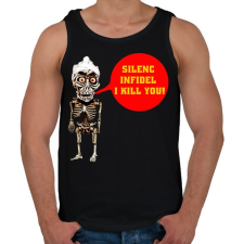 PRINTFASHION ahmed the dead terrorist - Férfi atléta - Fekete atléta, trikó