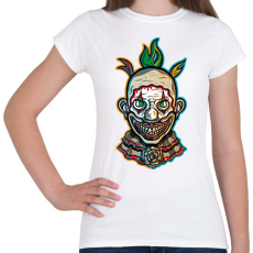 PRINTFASHION AHS - Clown - Női póló - Fehér
