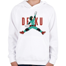 PRINTFASHION Air Deku - Gyerek kapucnis pulóver - Fehér gyerek pulóver, kardigán