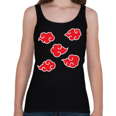 PRINTFASHION Akatsuki felhők - Női atléta - Fekete