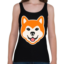 PRINTFASHION Akita - Női atléta - Fekete női trikó