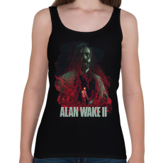 PRINTFASHION Alan Wake 2 - Női atléta - Fekete