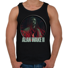 PRINTFASHION Alan Wake ll. - Férfi atléta - Fekete atléta, trikó