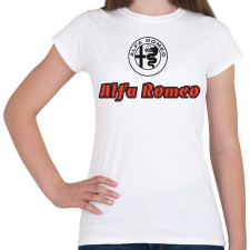 PRINTFASHION Alf'a Romeo - Női póló - Fehér női póló