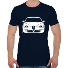 PRINTFASHION Alfa Romeo 147 04  - Férfi póló - Sötétkék férfi póló