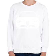 PRINTFASHION Alfa Romeo 147 04 - Gyerek pulóver - Fehér gyerek pulóver, kardigán