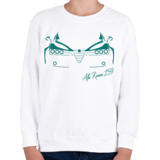 PRINTFASHION Alfa romeo 159 03 - Gyerek pulóver - Fehér gyerek pulóver, kardigán