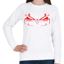 PRINTFASHION Alfa romeo 159 - Női pulóver - Fehér női pulóver, kardigán